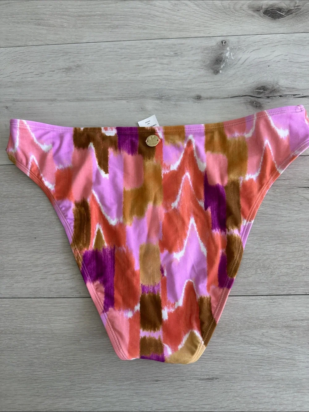 Cupshe JOJO Summer Rhythm Bikini Bottom Multi Size L NWT IN PACKAGE
